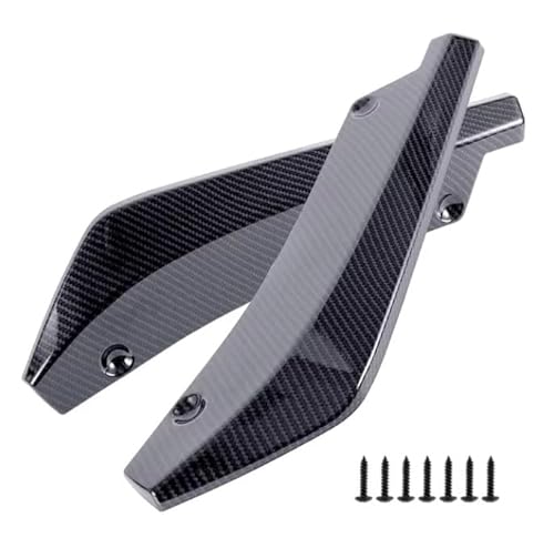 Seitenschweller Splitter Universelle Seitenschwellerverlängerung Auto-Stoßstangenleiste Lippe Spoiler Diffusor Splitter Kratzschutz Winglets Für Alfa Für Romeo 159 Seitenschürze(Kohlefaser) von ODKBFG