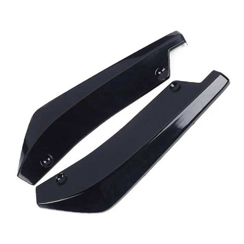 Seitenschweller Splitter Universelles Autozubehör Für Infiniti G37 Q50 Q60 Q70 2008-2022 Heckstoßstangensplitter Lippenwinkel Spoiler Kratzschutz Seitenschürze(Glossy Black) von ODKBFG