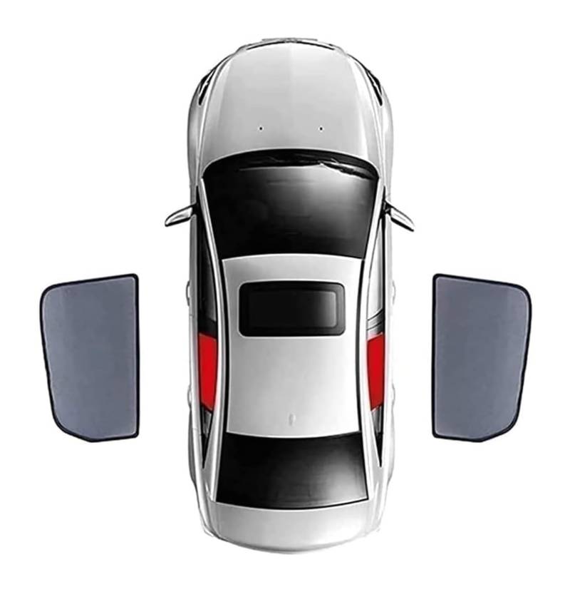 Auto Sonnenschutz Für Ford Everest III U704 2022 2023 2024 Vollständige Abdeckung Sonnenschutz Auto Seitenfenster Vorne Hinten UV Strahlen Sichtschutz 7Pcs-wholecar(2pcs-Rear-Doors) von ODKISXS