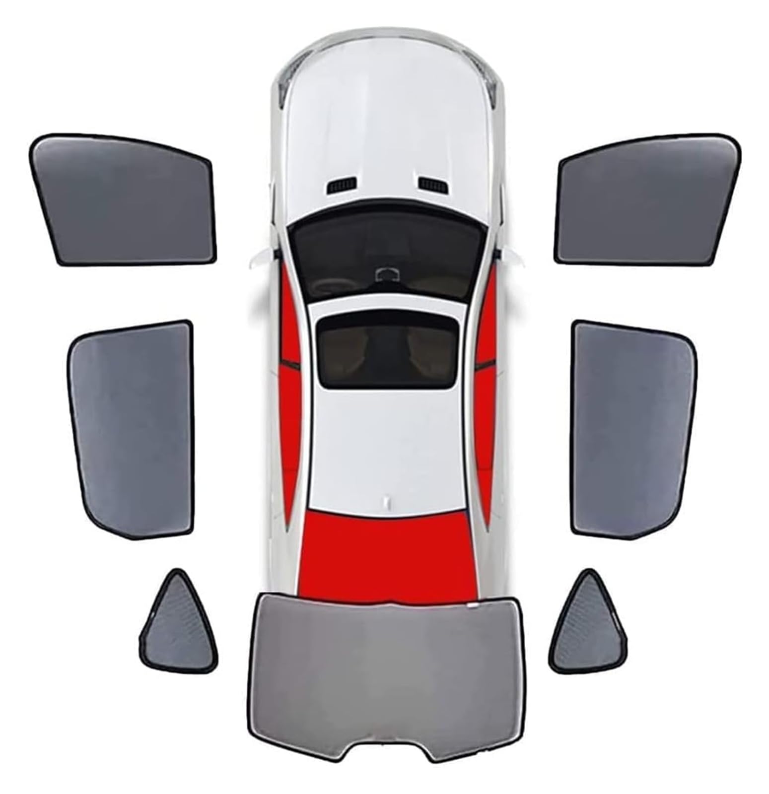 Auto Sonnenschutz Für L&EXUS GX J150 2009-2013 Vollständige Abdeckung Sonnenschutz Auto Seitenfenster Vorne Hinten UV Strahlen Sichtschutz 7Pcs-wholecar(7pcs-wholecar) von ODKISXS