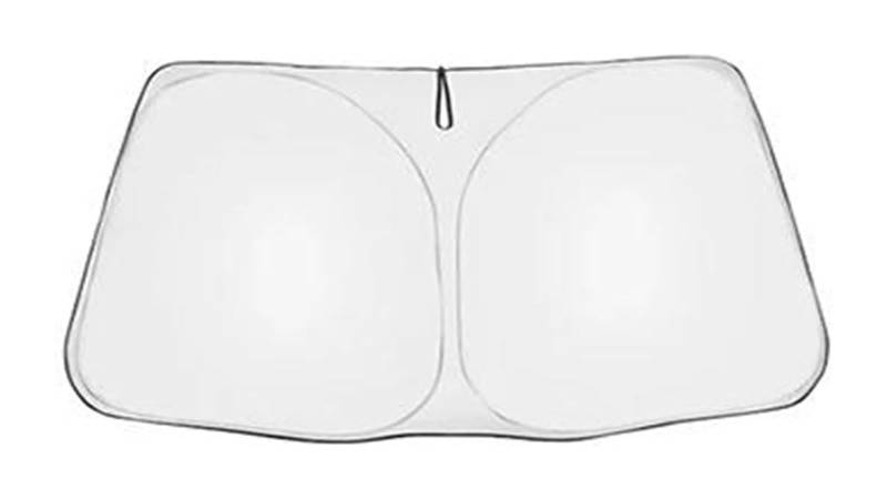 Auto Sonnenschutz Für Mazda BT-50 BT50 TF 2021 2022 2023 2024 Magnetischer Autosonnenschutz Frontscheibenvorhang Rückseite Babyfenster Sonnenschutz Visier Shades(Silver Front Windshield) von ODKISXS