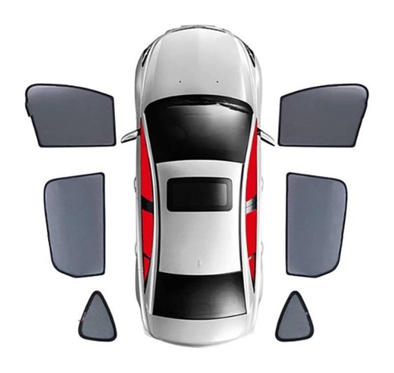 Auto Sonnenschutz Für Mercedes Für B&ENZ GLS GL X166 2012-2019 Auto Seitenfenster Frontscheibe Sonnenschutz Sonnenblende Auto von ODKISXS