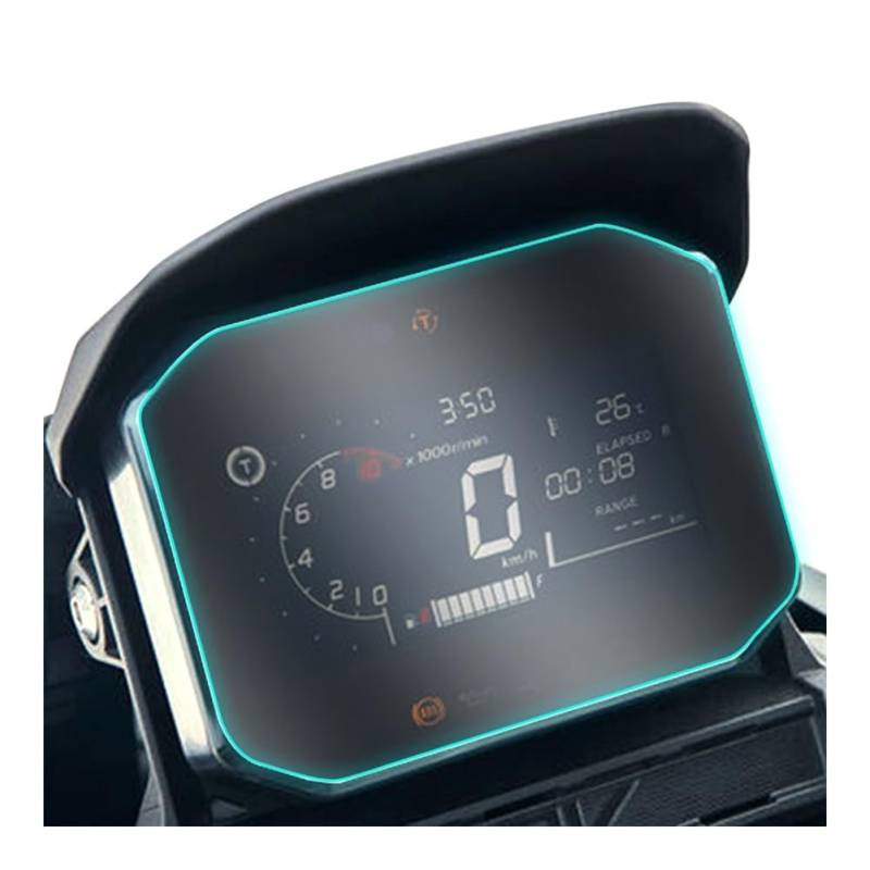 Armaturenbrett Tacho Displayschutzfolie 2PCS Für H&ond&a ADV350 ADV160 ADV 350 160 Zubehör Cluster Scratch Schutz Film Screen Protector Instrument Dashboard Film von OEJDGYVNSX