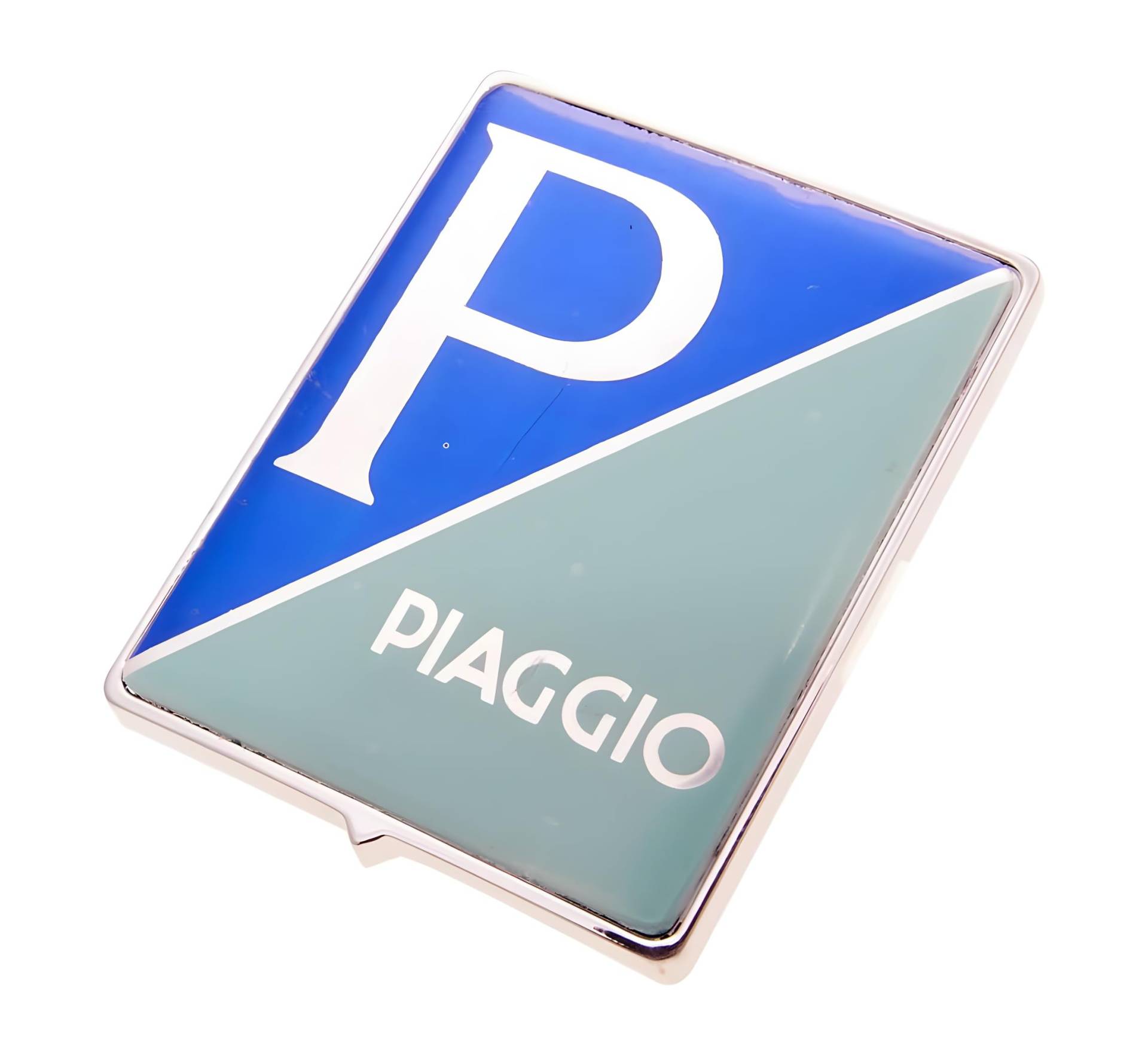 Emblem Piaggio zum Stecken für Piaggio Ape 07-12, Vespa 1999- von OEM Standard