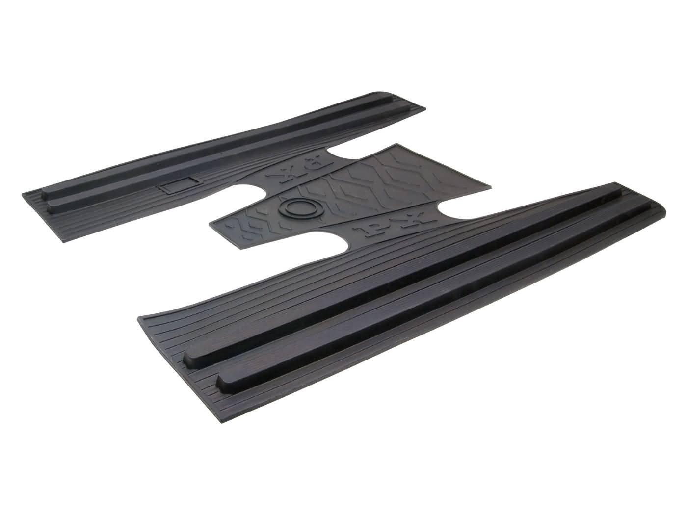 Fußmatte schwarz für Vespa PX, PE von OEM Standard