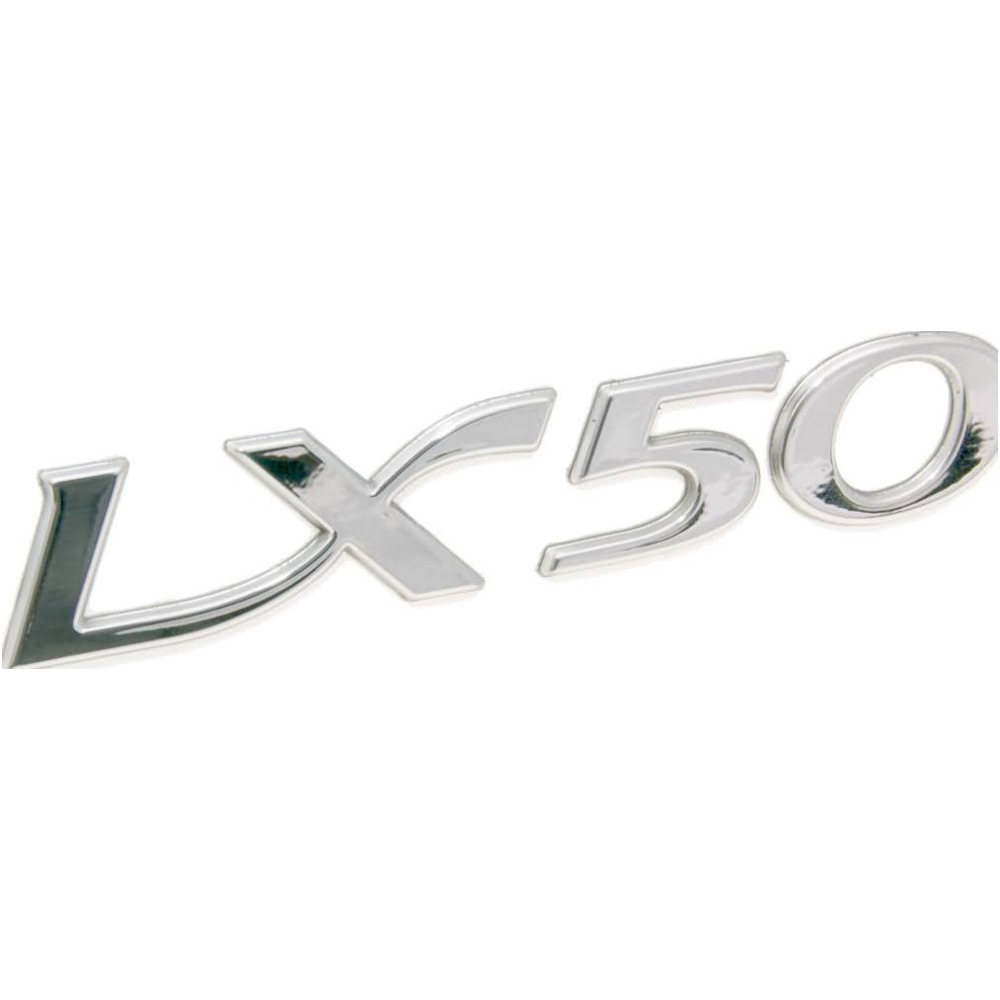 Oem standard 36758 emblem logo schild / schriftzug "lx50" für seitenverkleidung für vespa lx 50 von OEM Standard