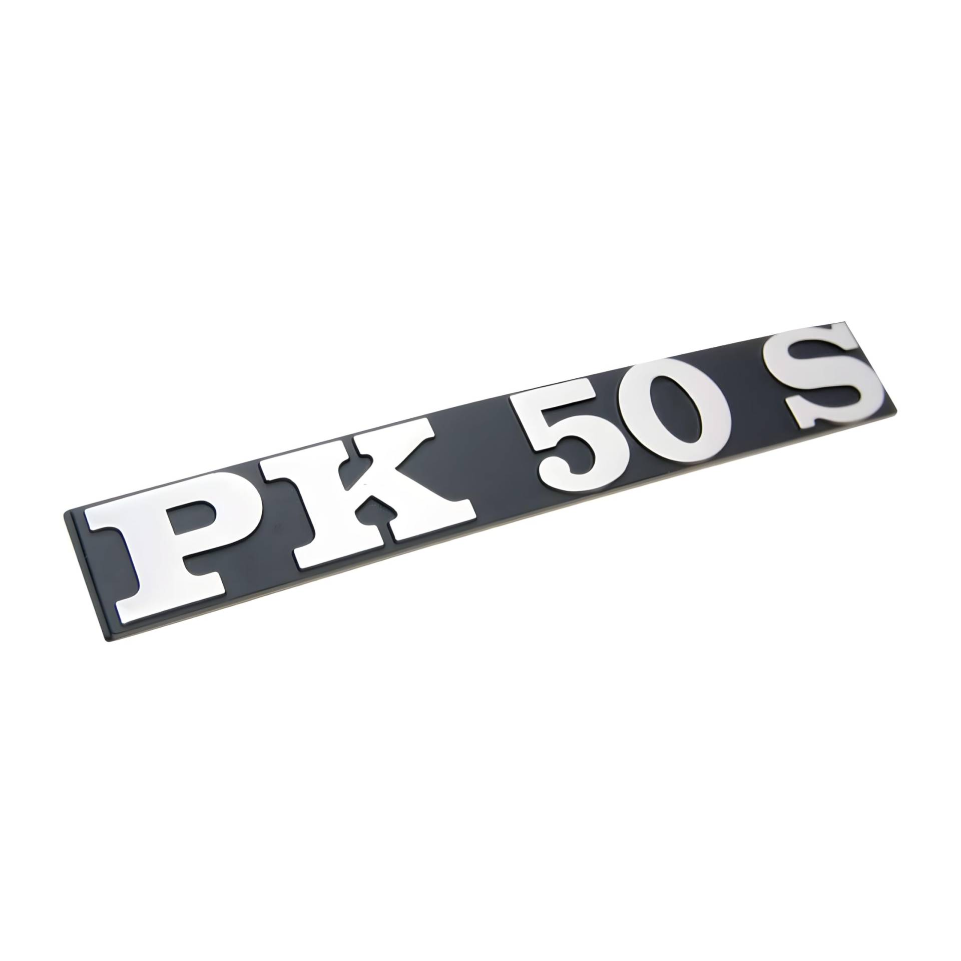 Schild/Schriftzug 'PK50S' für Vespa PK 50 Schild/Schriftzug 'PK50S' für Vespa PK 50 von OEM Standard