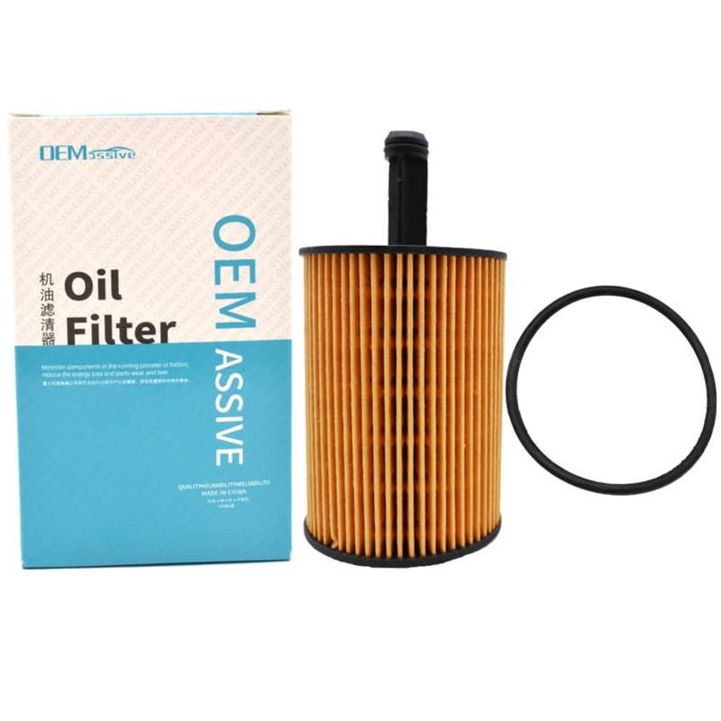 OEMASSIVE Ölfilter für Audi A3 A4 A6 Q5, 071115562 045115466 HU 719/7x Engine Ölfilter für VW Golf Passat Tiguan, für Skoda Octavia Fabia von OEMASSIVE