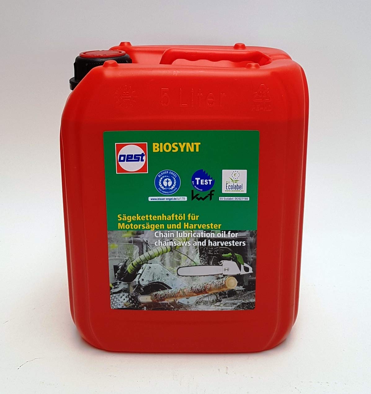 Oest Biosynt Bio Sägekettenöl 5 L Kanister Oest Biosynt Bio Sägekettenöl 5 L Kanister von OEST