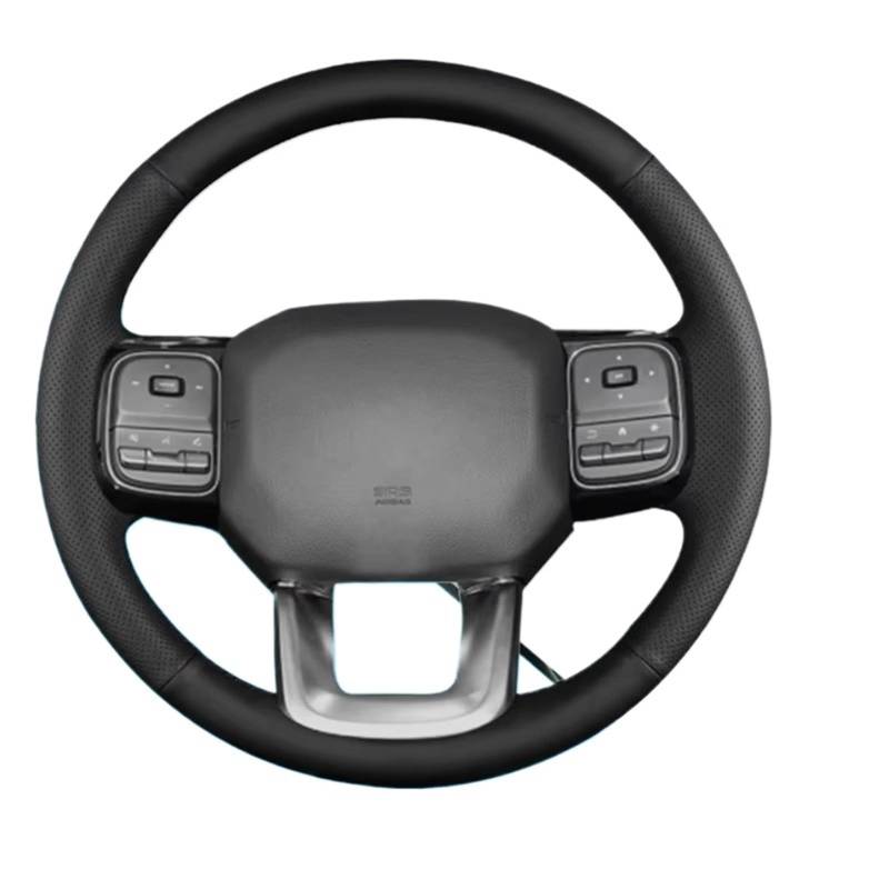 Lenkrad Abdeckung Für GWM Für Haval Für Dargo 2021 2022 2023 Auto Innen Zubehör Lenkung Wrap Benutzerdefinierte Hand Nähen Auto Lenkrad Abdeckung Lenkrad Bezug(Yellow Thread) von OEXRIG