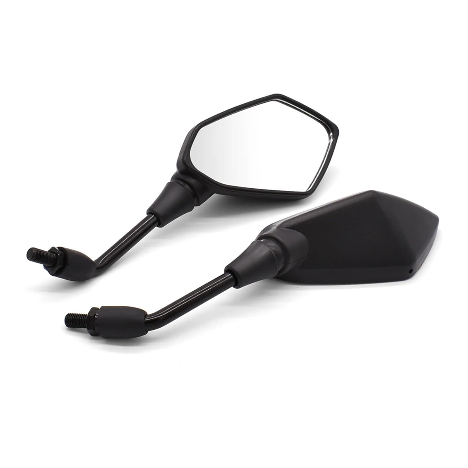 OEXRIG Motorrad Spiegel Für Kawasaki Für Versys 650 Für Z650 Für Z900 Z1000 Motorrad Rearview Außenspiegel Motorrad Lenkerendenspiegel(Schwarz) von OEXRIG