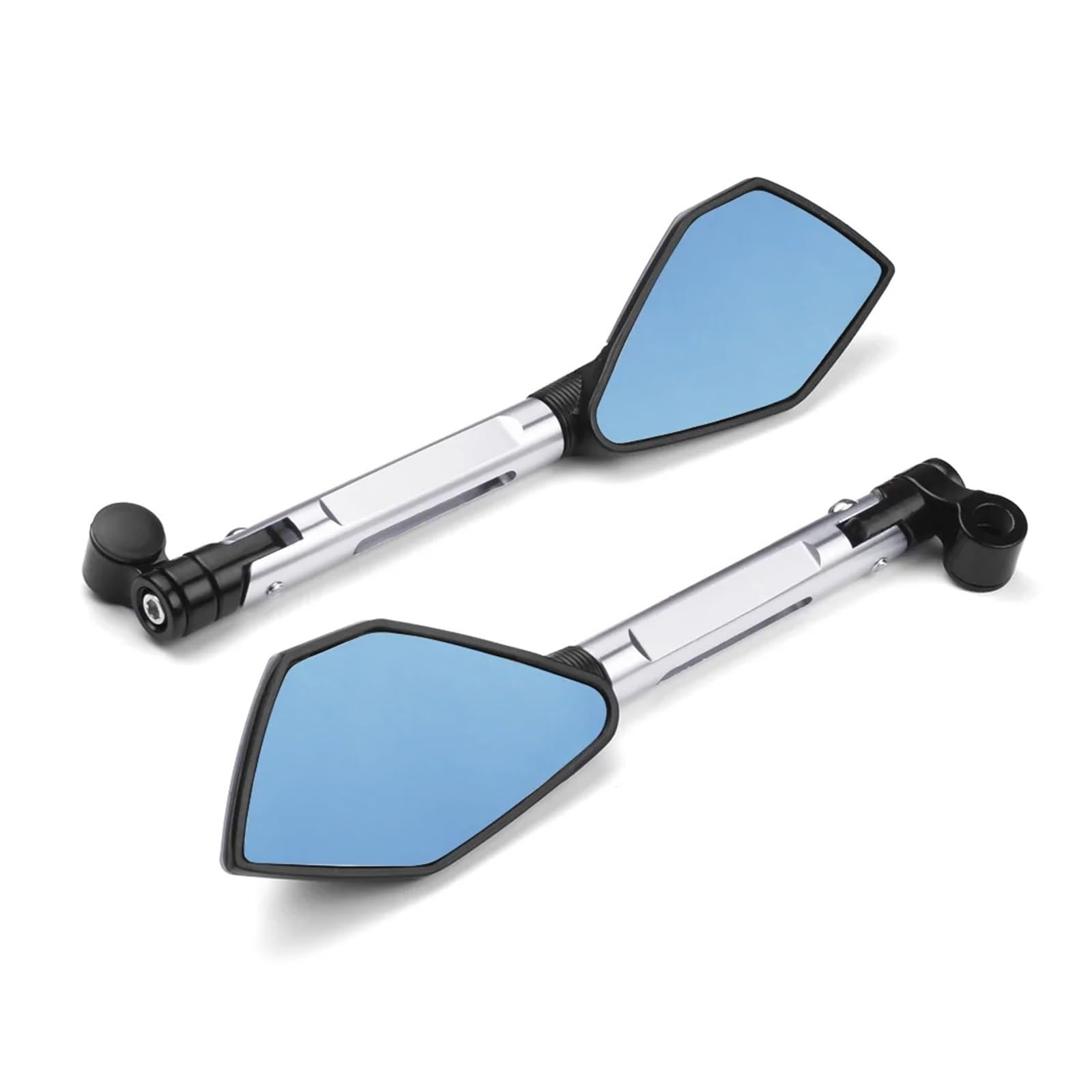 OEXRIG Motorrad Spiegel Für Suzuki Für GSX1300R Für Hayabusa Für GSX-S1000 Für GSX-S750 Motorrad Rearview Außenspiegel Motorrad Lenkerendenspiegel(Golden) von OEXRIG