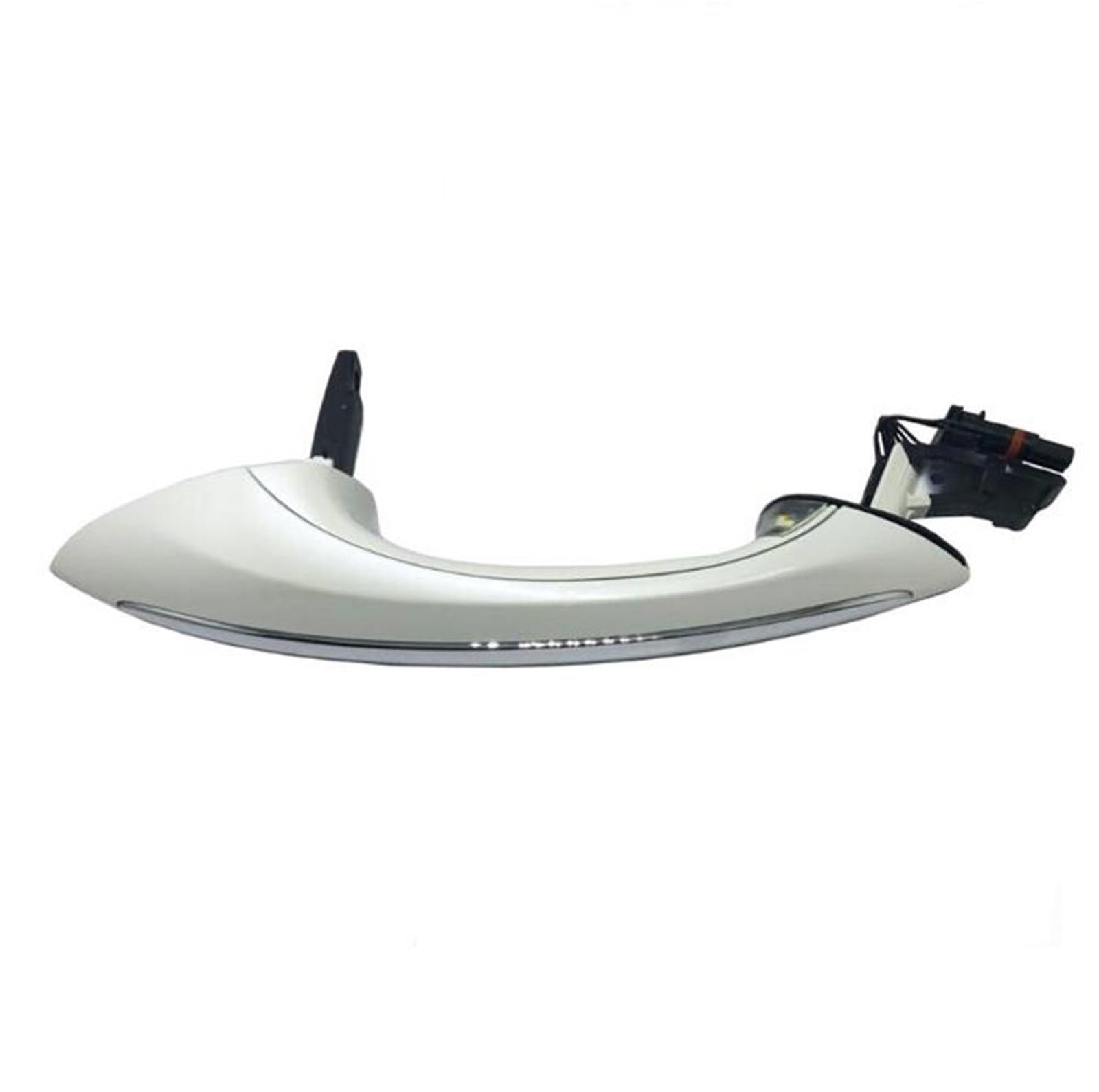 Auto Außentür Griff 5 7 Serie F01 F02 F06 F10 520d 520i 525d 528i 530d 530i Auto Außen Komfort Zugang Tür Griff Außentürgriff-Abdeckung(Weiß,Front Left) von OEXRIGRU