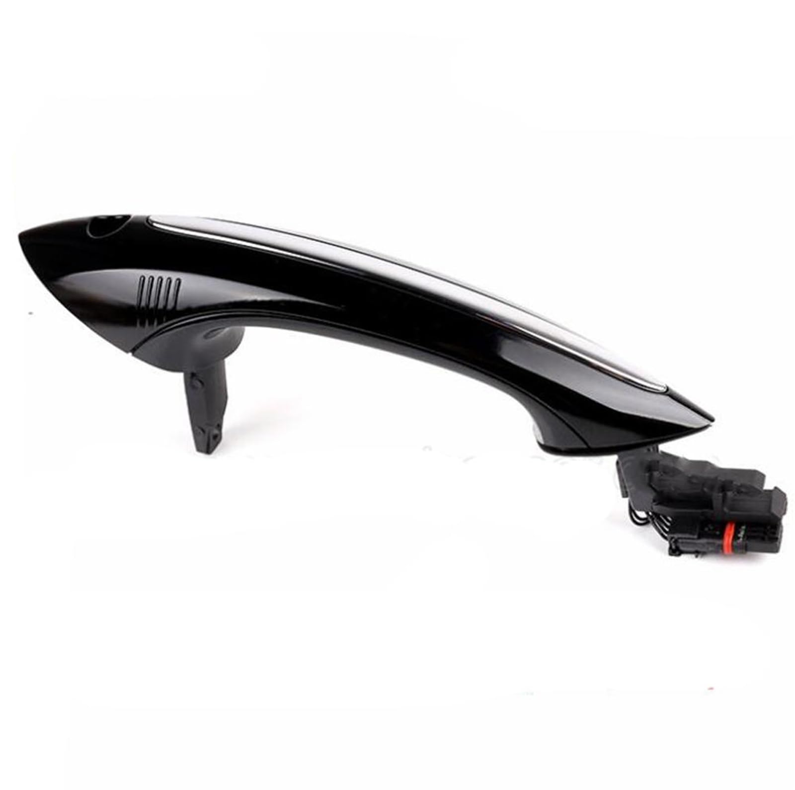 Auto Außentür Griff F07 F10 F06 F11 F01 F03 F04 F12 F13 Komfortzugangssystem Türgriff Keyless Go Außentürgriff-Abdeckung(Schwarz,Front Left) von OEXRIGRU