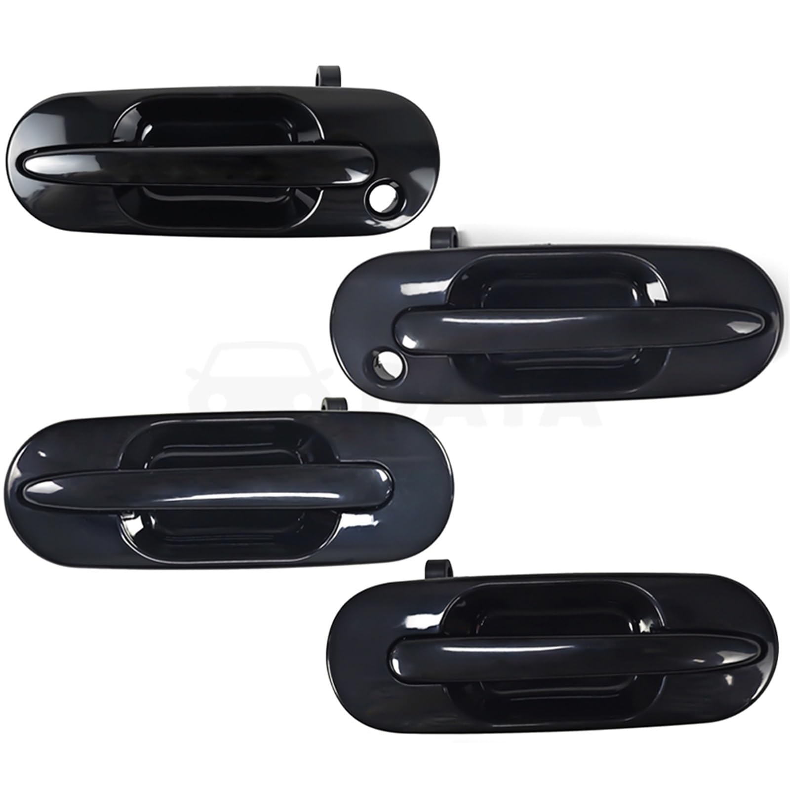 Auto Außentür Griff Für CR-V Für CRV 1997 1998 1999 2000 2001 Links & Rechts Außentürgriff Vorne und Hinten Außerhalb Äußere Außentürgriff-Abdeckung(1 Satz) von OEXRIGRU