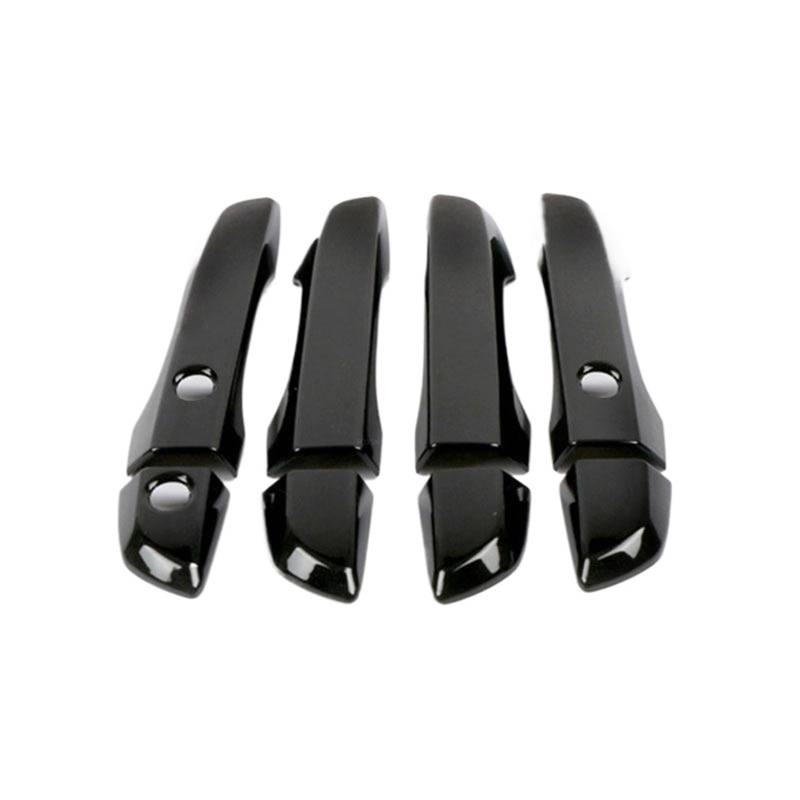 Auto Außentür Griff Für Civic 10. 2016 2017 2018 2019 2020 LHD Außentürgriff Pull Cover Trim Außentürgriff-Abdeckung(B Glossy Black) von OEXRIGRU