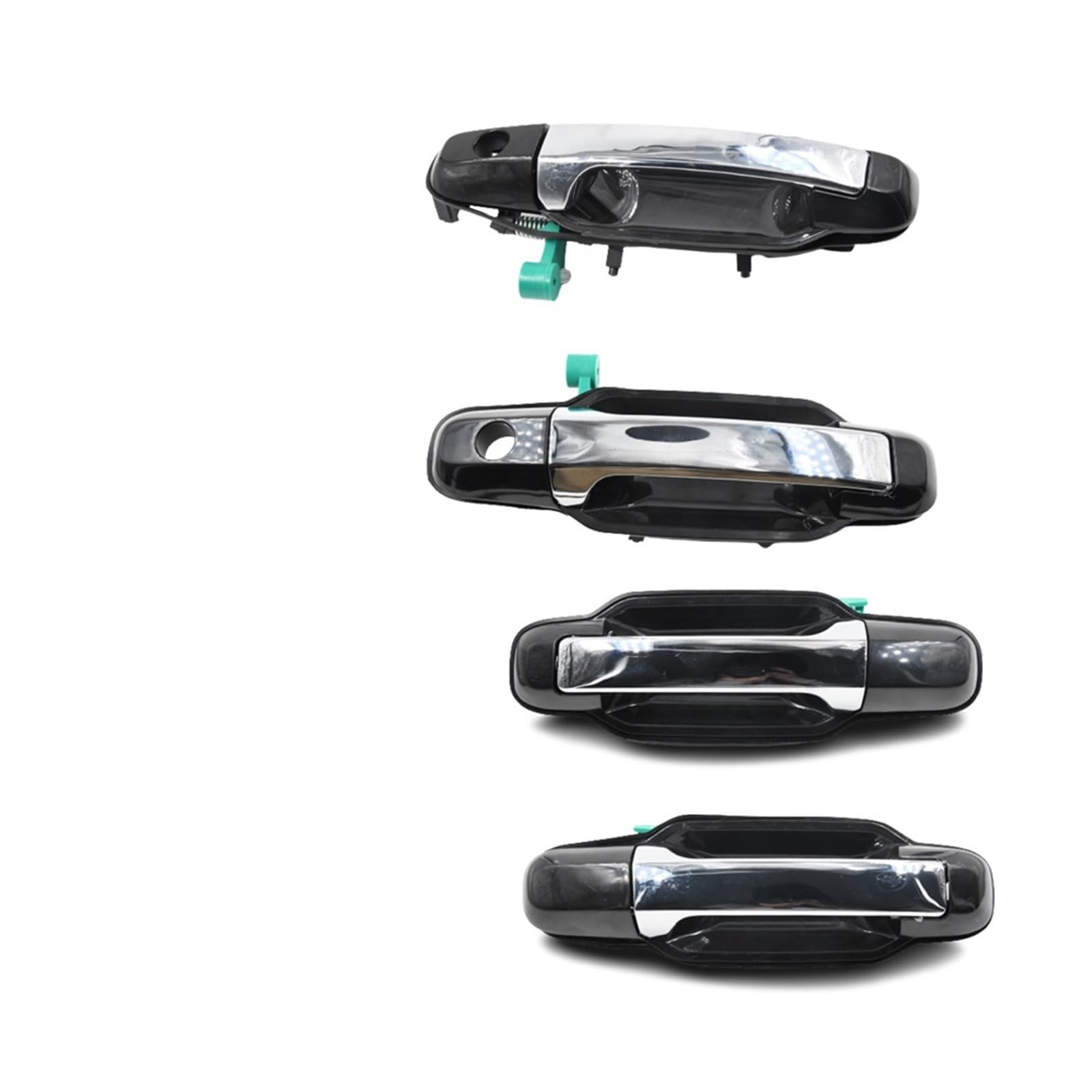 Auto Außentür Griff Für Kia Für Sorento 2003 2004 2005 2006 2007 2008 2009 Vorne/Hinten Links/Rechts ABS Außentür Griff Außentürgriff-Abdeckung(1 Set Chrome) von OEXRIGRU