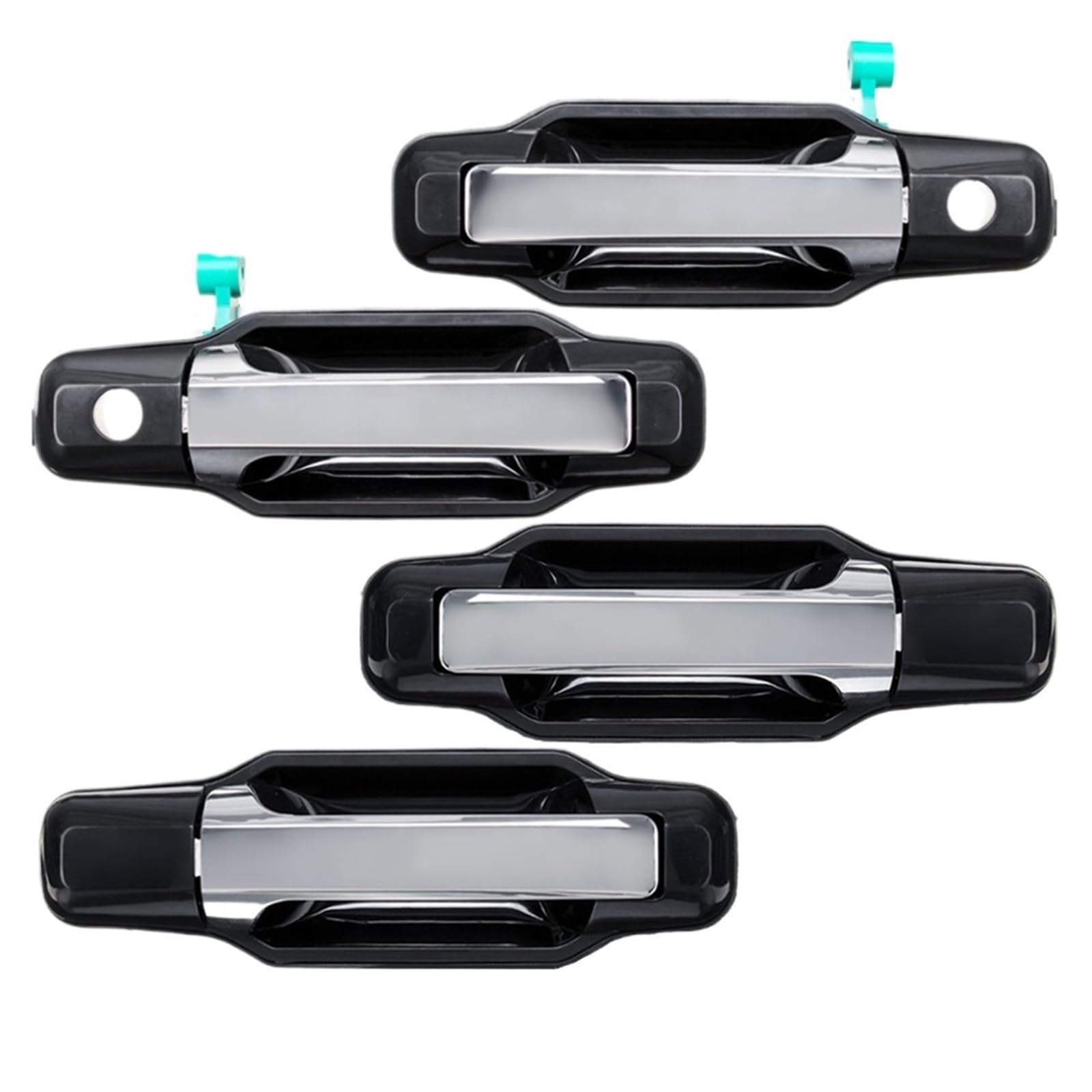 Auto Außentür Griff Für Kia Für Sorento 2003-2009 Außentür Griff ABS LHD 826503E021 826603E021 836503E021 836603E021 Außentürgriff-Abdeckung(1 Set Chrome) von OEXRIGRU