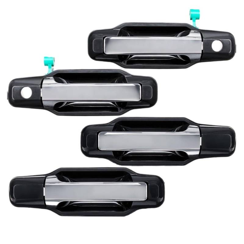 Auto Außentür Griff Für Kia Für Sorento 2003-2009 Außentür Griff ABS LHD 826503E021 826603E021 836503E021 836603E021 Außentürgriff-Abdeckung(1 Set Chrome) von OEXRIGRU