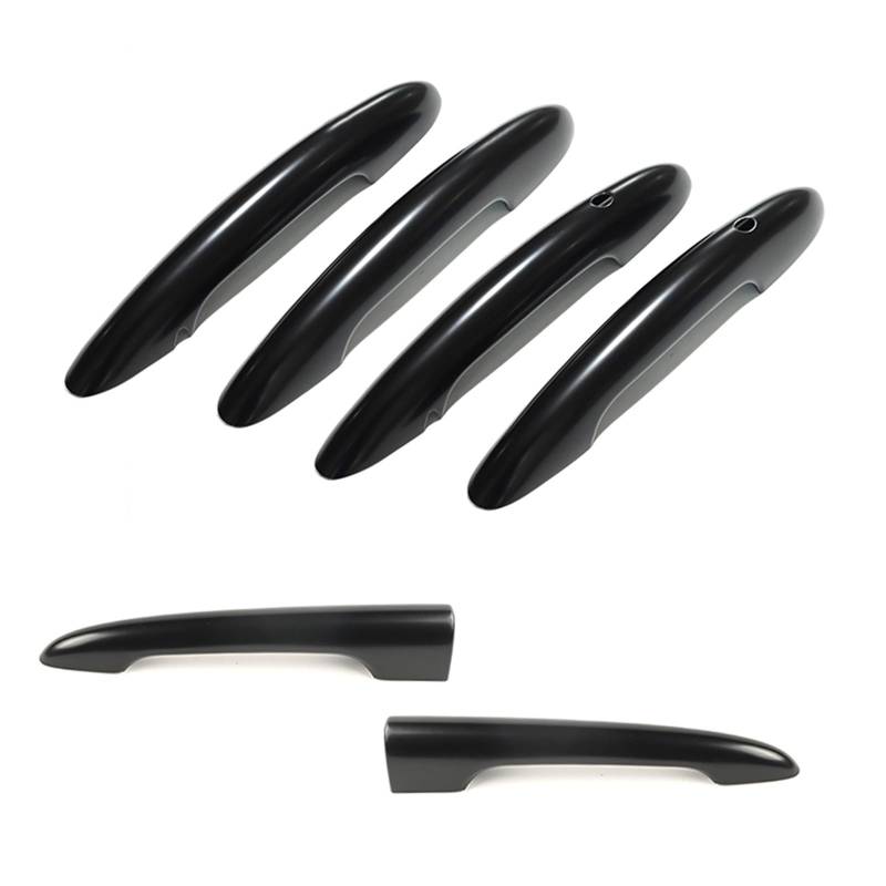 Auto Außentür Griff Für Mini Für One Für Cooper SD Für JCW F54 Für Clubman 2015-2023 Außendekoration Türgriffabdeckung Außentürgriff-Abdeckung(Schwarz,with only Light) von OEXRIGRU