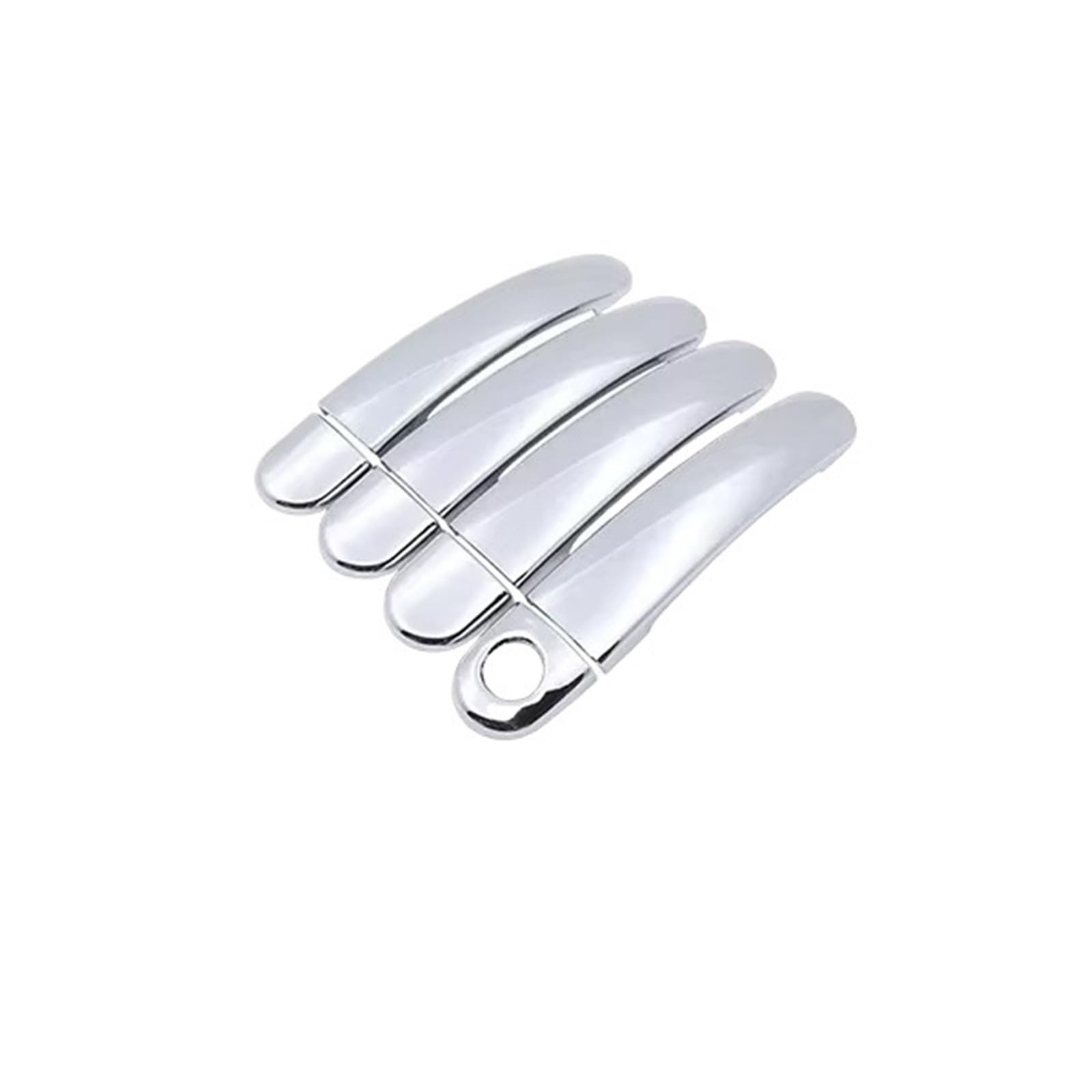 Auto Außentür Griff Für Skoda Für Fabia Mk2 5J MG 2007 2008 2009 2010 2011 2012 2013 2014 Auto Atuo Außentürgriffabdeckung Trim Außentürgriff-Abdeckung(A Handle 1 Keyhole) von OEXRIGRU
