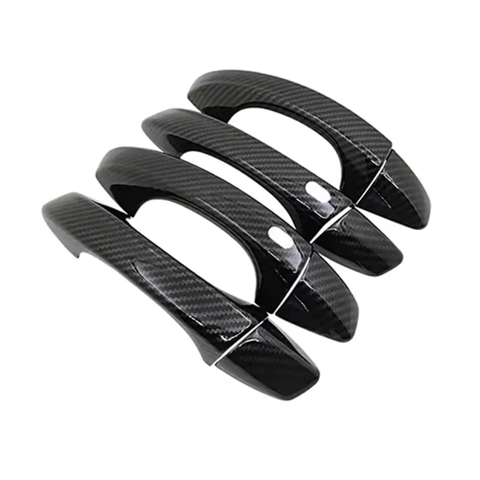 Auto Außentür Griff Für Skoda Für Octavia A7 2014 2015 2016 2017 2018 2019 Auto Außentür Griff Form Abdeckung Trim Zubehör Außentürgriff-Abdeckung(Carbon) von OEXRIGRU