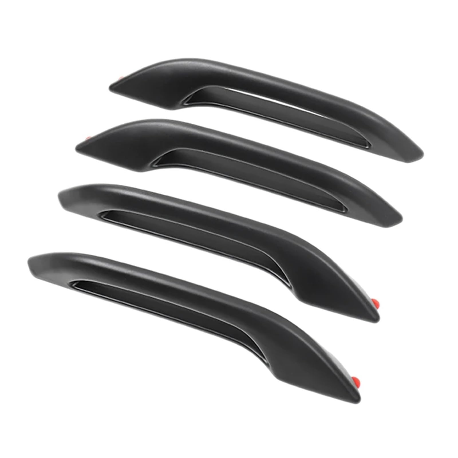 Auto Außentür Griff Für Tesla Für Modell 3 Y 2017-2024 Griffaufkleber Patchabdeckung Automodifikation Frostsichere Türklinkentürgriffe Außentürgriff-Abdeckung(4 Piece Matte Black) von OEXRIGRU