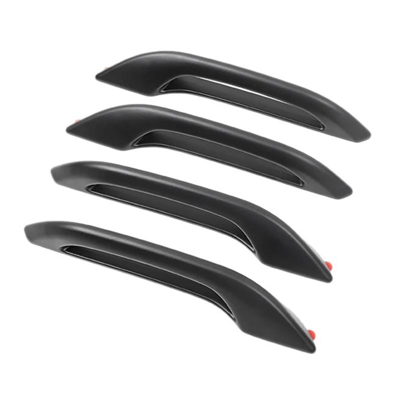Auto Außentür Griff Für Tesla Für Modell 3 Y 2017-2024 Griffaufkleber Patchabdeckung Automodifikation Frostsichere Türklinkentürgriffe Außentürgriff-Abdeckung(4 Piece Matte Black) von OEXRIGRU