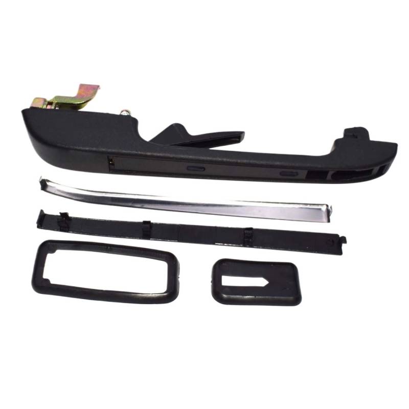 Auto Außentür Griff Für VW Für Golf MK1 MK2 Für Jetaa MK2 191837205A,191837206A Auto Außentür Griffe Schloss W/Schlüssel Außerhalb Außentürgriff-Abdeckung(Hinten Links) von OEXRIGRU