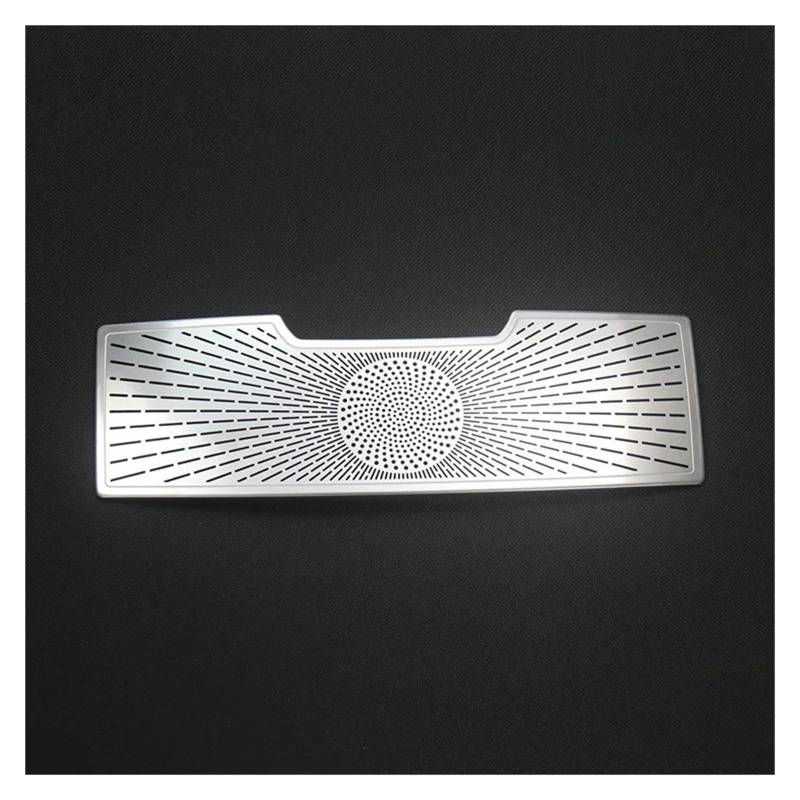 Auto Innenraum Für Benz W205 X253 2015-2021 LHD Auto-Styling Audio-Lautsprecher Armaturenbrett Lautsprecher Abdeckung Aufkleber Trim Zubehör Autozubehör(B Model Silver) von OEXRIGRU