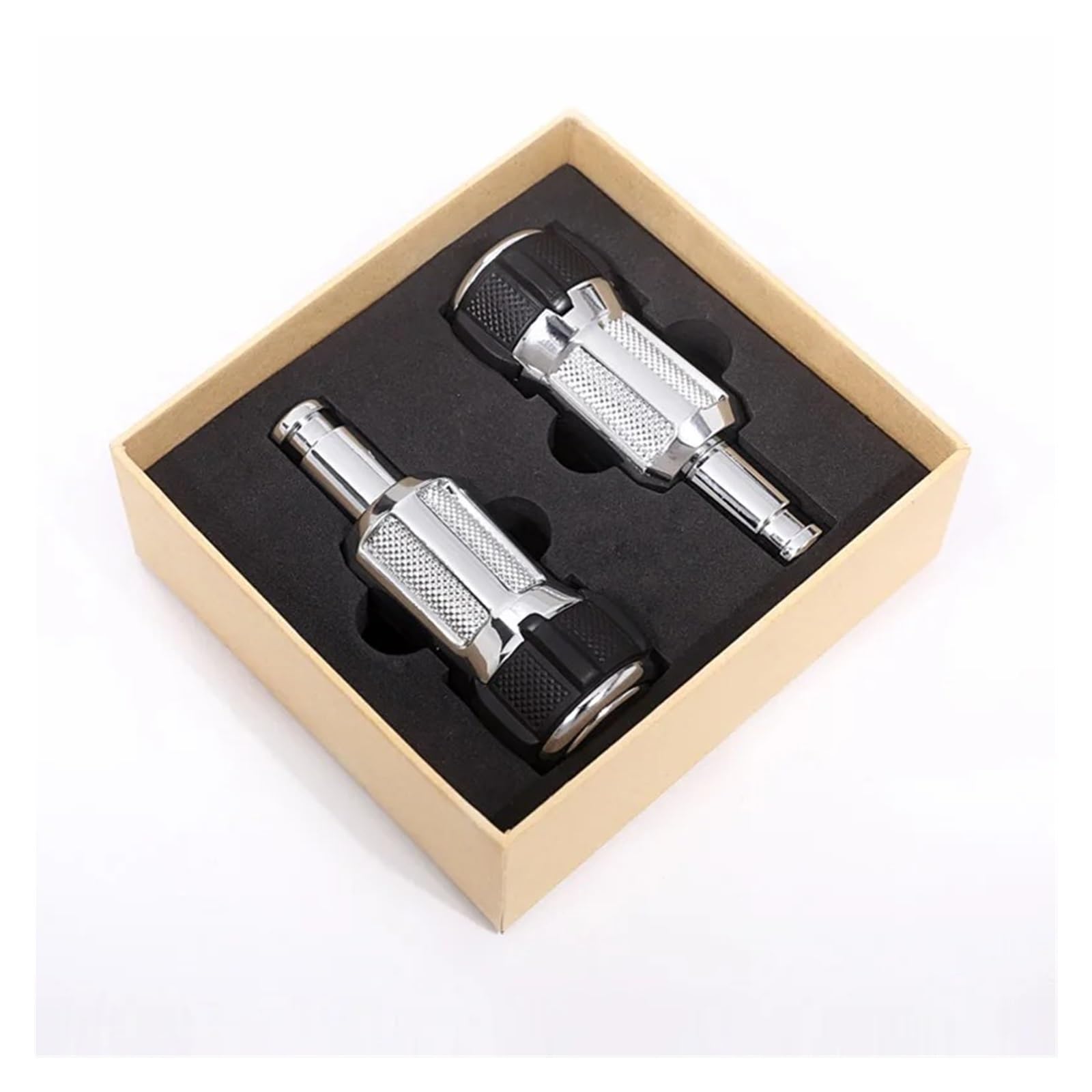 Auto Innenraum Für Discovery 5 LR5 Für Range Für Rover L405 2013-2022 Auto-Styling Aluminiumlegierung Sitz Armlehne Box Einstellkonbs 2 Stück Autozubehör(Silber) von OEXRIGRU