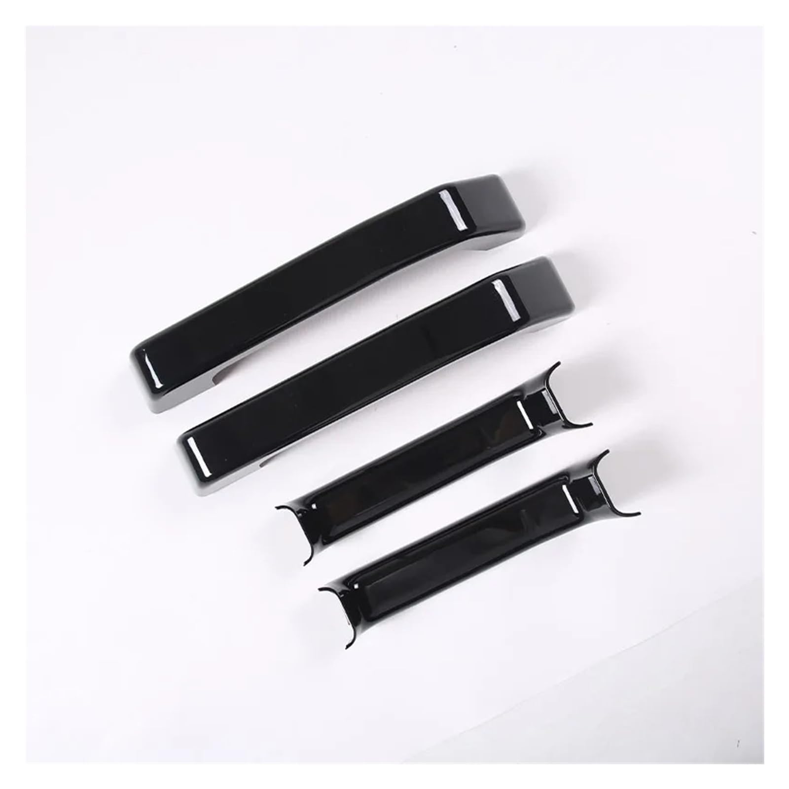 Auto Innenraum Für Hummer H2 2003 2004 2005 2006 2007 2008 2009 ABS Haube Deck Vent Panel Griff Abdeckungen Trim Autozubehör(Black-4pieces) von OEXRIGRU