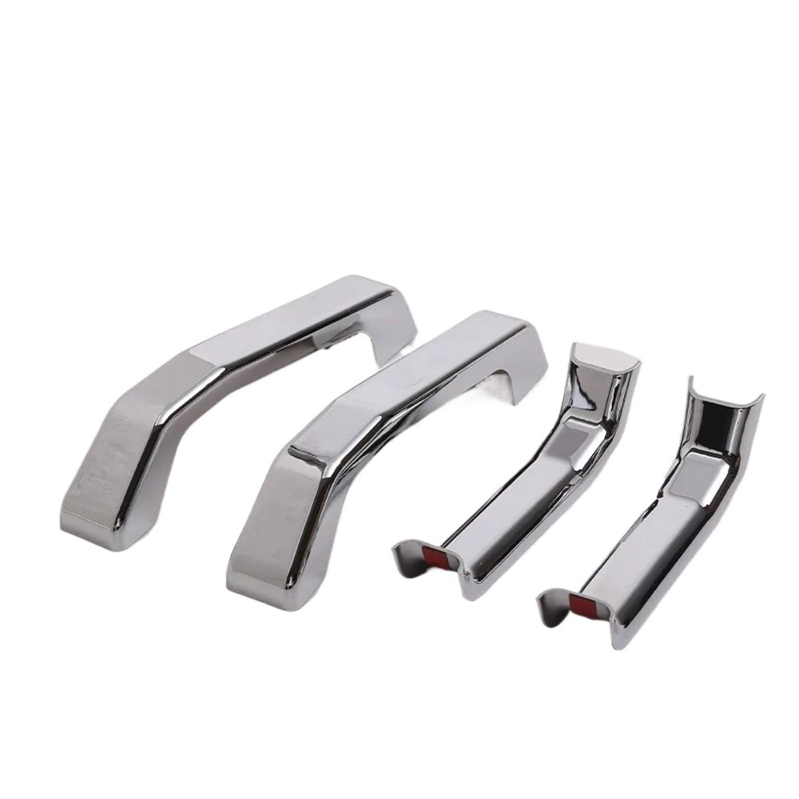 Auto Innenraum Für Hummer H2 2003 2004 2005 2006 2007 2008 2009 ABS Haube Deck Vent Panel Griff Abdeckungen Trim Autozubehör(Silver-4pieces) von OEXRIGRU