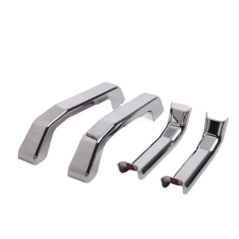 Auto Innenraum Für Hummer H2 2003 2004 2005 2006 2007 2008 2009 ABS Haube Deck Vent Panel Griff Abdeckungen Trim Autozubehör(Silver-4pieces) von OEXRIGRU