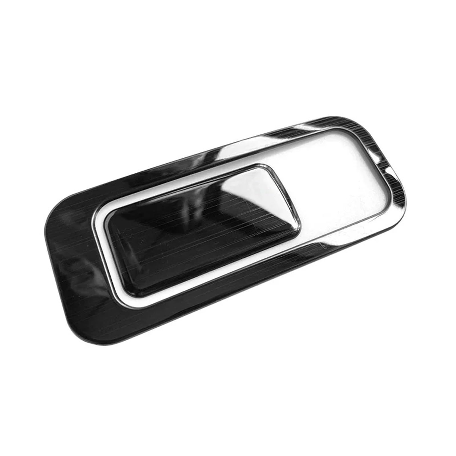 Auto Innenraum Für Hyundai Für Tucson 2021 2022 2023 2024 Auto Co-Pilot Aufbewahrungshandschuhfach Griff Rahmen Aufkleber Abdeckung Styling 2 Stück/Set Autozubehör(Black Brushed) von OEXRIGRU
