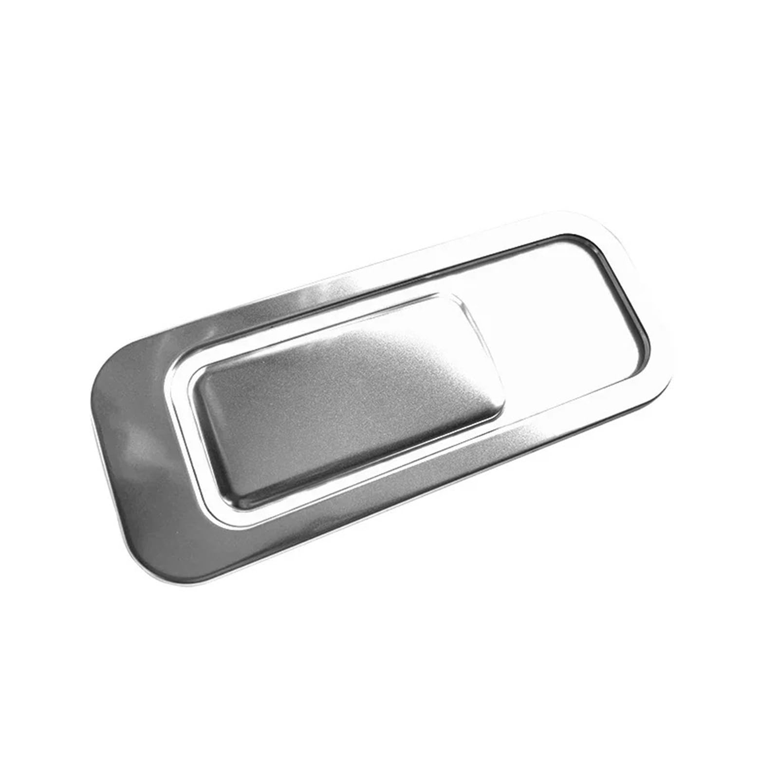 Auto Innenraum Für Hyundai Für Tucson 2021 2022 2023 2024 Auto Co-Pilot Aufbewahrungshandschuhfach Griff Rahmen Aufkleber Abdeckung Styling 2 Stück/Set Autozubehör(Silver Matte) von OEXRIGRU
