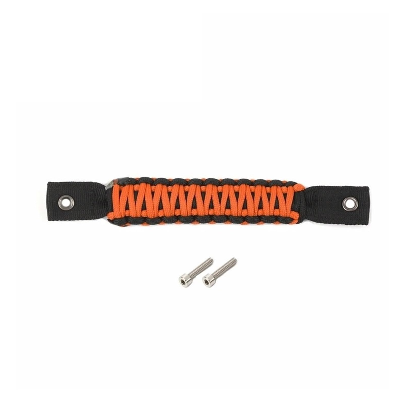 Auto Innenraum Für Jeep Für Wrangler JL 2018 2019 2020 2021 2022 2023 2024 Auto Hecktür Glas Haltegriff Hinten Tür Top Armlehnen Autozubehör(Orange) von OEXRIGRU