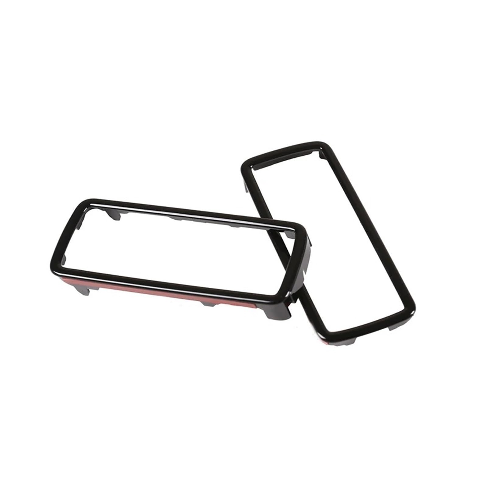 Auto Innenraum Für Land Für Rover Für Defender 90 110 2020-2024 ABS Auto Anhänger Haken Loch Rahmen Abdeckung Dekoration Trim Auto Zubehör Autozubehör(Schwarz) von OEXRIGRU