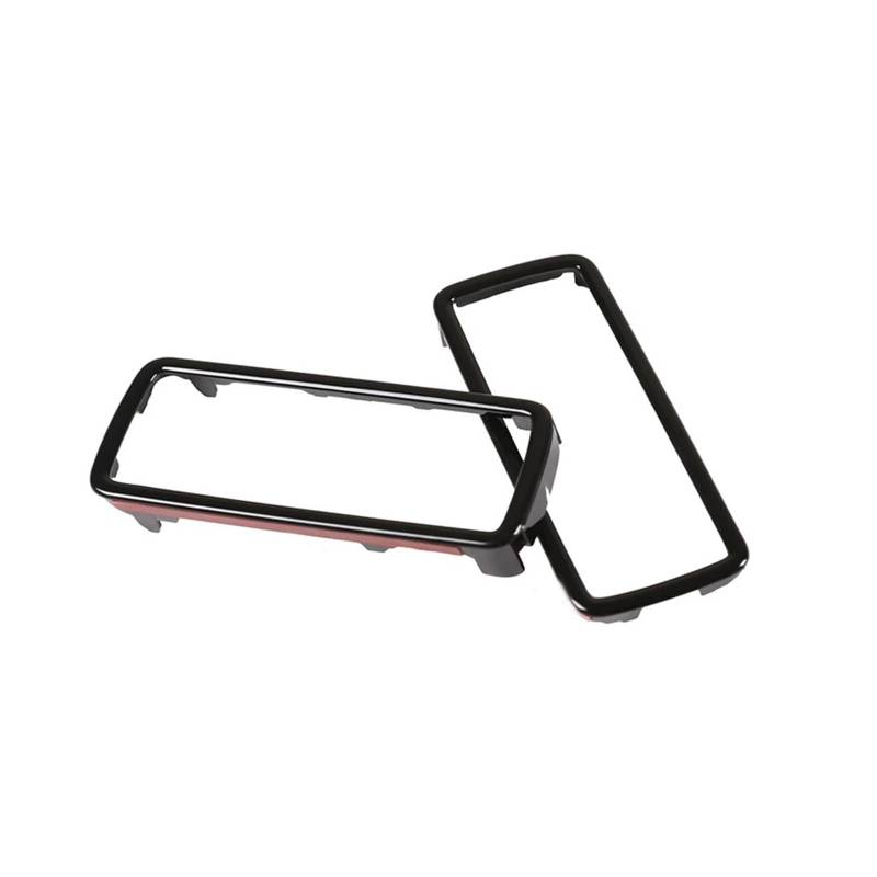 Auto Innenraum Für Land Für Rover Für Defender 90 110 2020-2024 ABS Auto Anhänger Haken Loch Rahmen Abdeckung Dekoration Trim Auto Zubehör Autozubehör(Schwarz) von OEXRIGRU