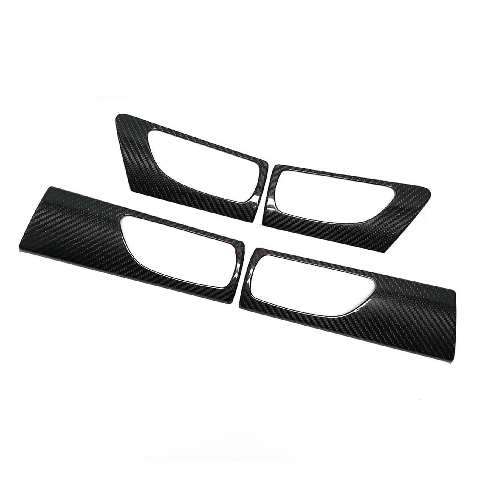Auto Innenraum Für Lexus IS IS250 IS300h IS350 F Sport 2014 2015 2016 2017 2018 Carbon Fiber Front Hinten Türen Auto Innen Tür Griff Panel Trim Autozubehör von OEXRIGRU