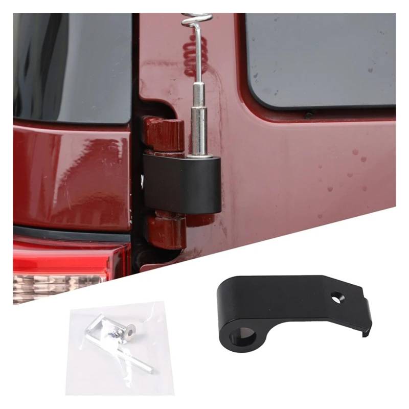 Auto Innenraum Für Toyota FJ Für Cruiser 2007-2021 Aluminium Legierung Off-Road Auto Heckklappe Scharnier Fahnenmast Scheinwerfer Antenne Halterung Autozubehör(Style B) von OEXRIGRU