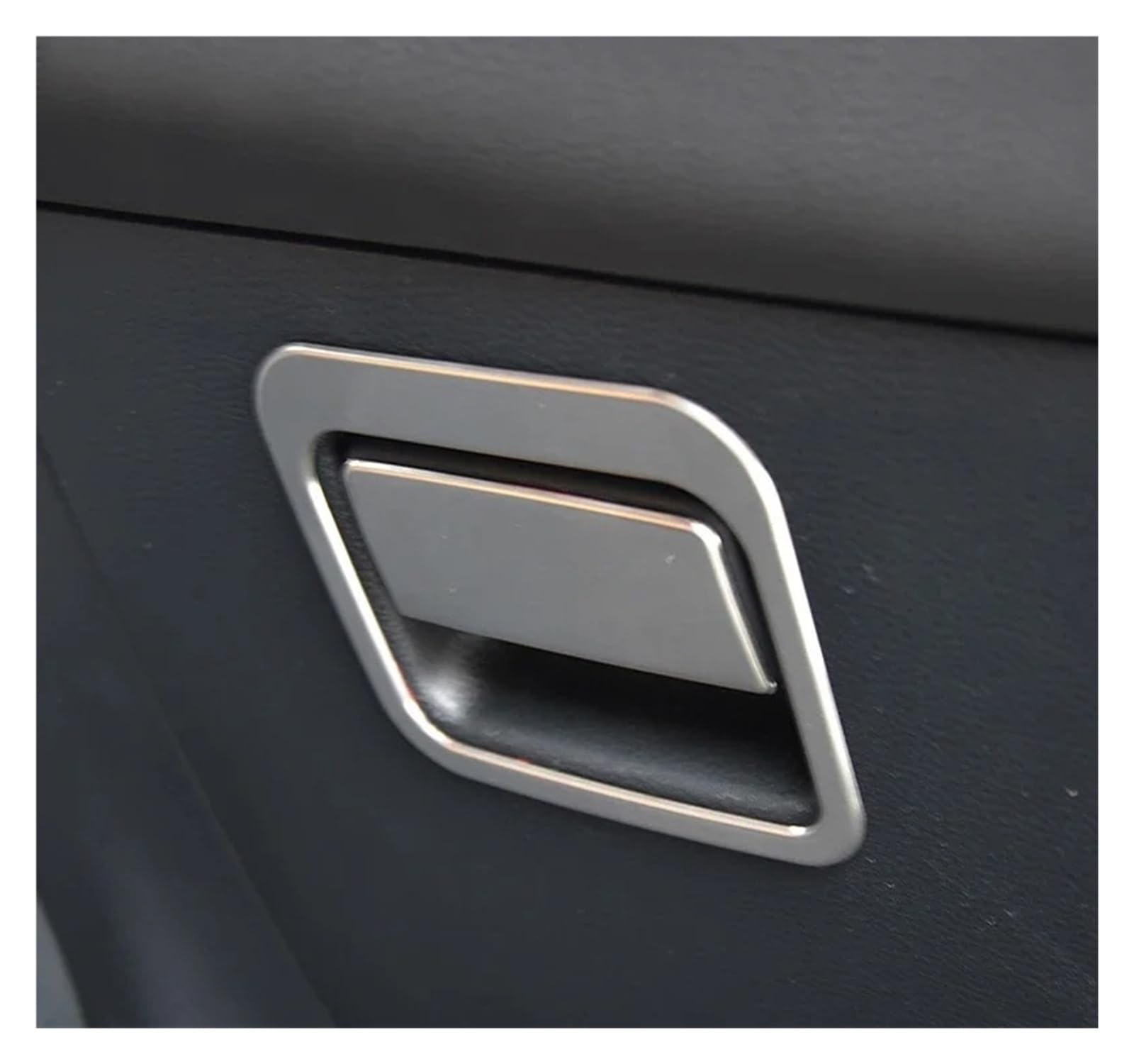 Auto Innenraum Für Toyota Für Corolla E210 2019-2023 12. Auto Copilot Lagerung Handschuh Box Rahmen Griff Handlauf Abdeckung Trim Aufkleber Autozubehör(Silver Matte) von OEXRIGRU