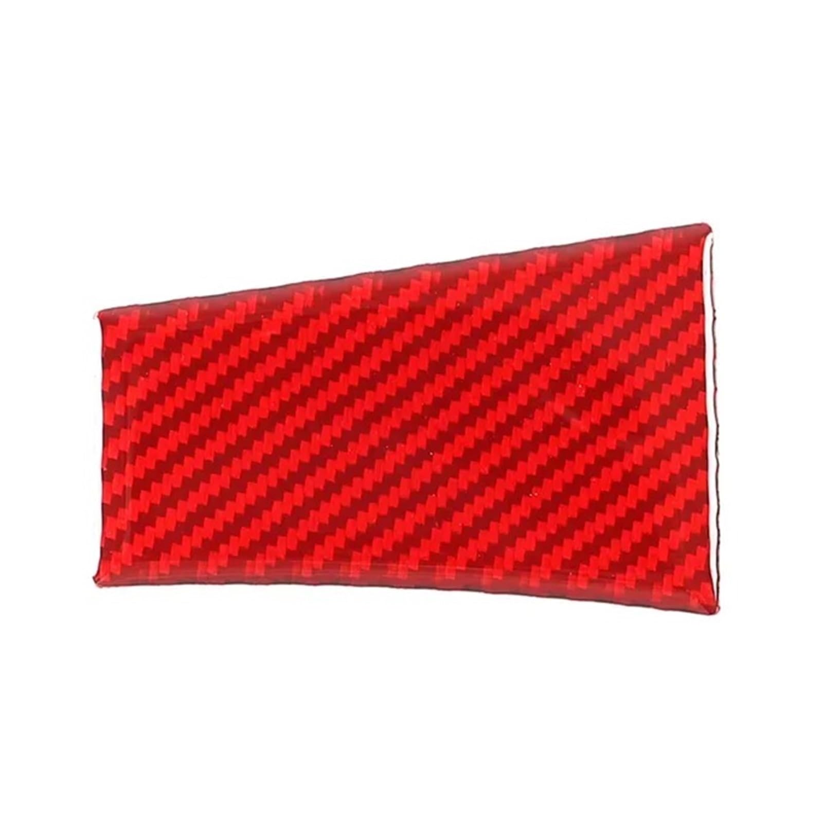 Auto Innenraum Für X1 IX1 U11 2023 2024 Weiche Carbon Faser Auto Automotive Center Control Armlehne Schalter Abdeckung Trim Aufkleber Autozubehör(Red) von OEXRIGRU