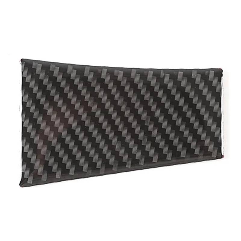 Auto Innenraum Für X1 IX1 U11 2023 2024 Weiche Carbon Faser Auto Automotive Center Control Armlehne Schalter Abdeckung Trim Aufkleber Autozubehör(Schwarz) von OEXRIGRU