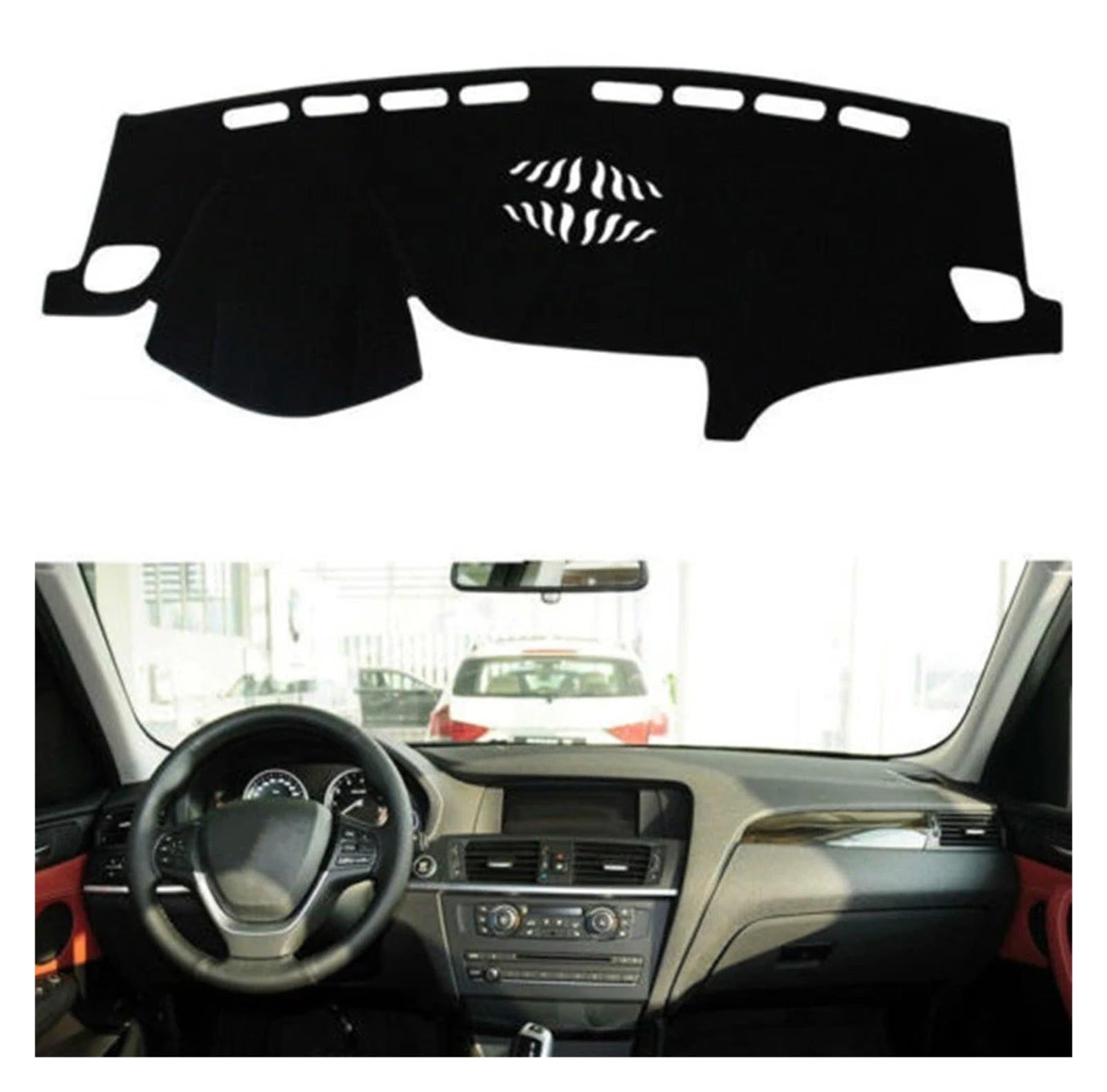 Auto Innenraum Für X4 2014 2015 2016 LHD Auto Innen Dashmat Dashboard Matte Dash Abdeckung Sonnenblende Pad Autozubehör von OEXRIGRU