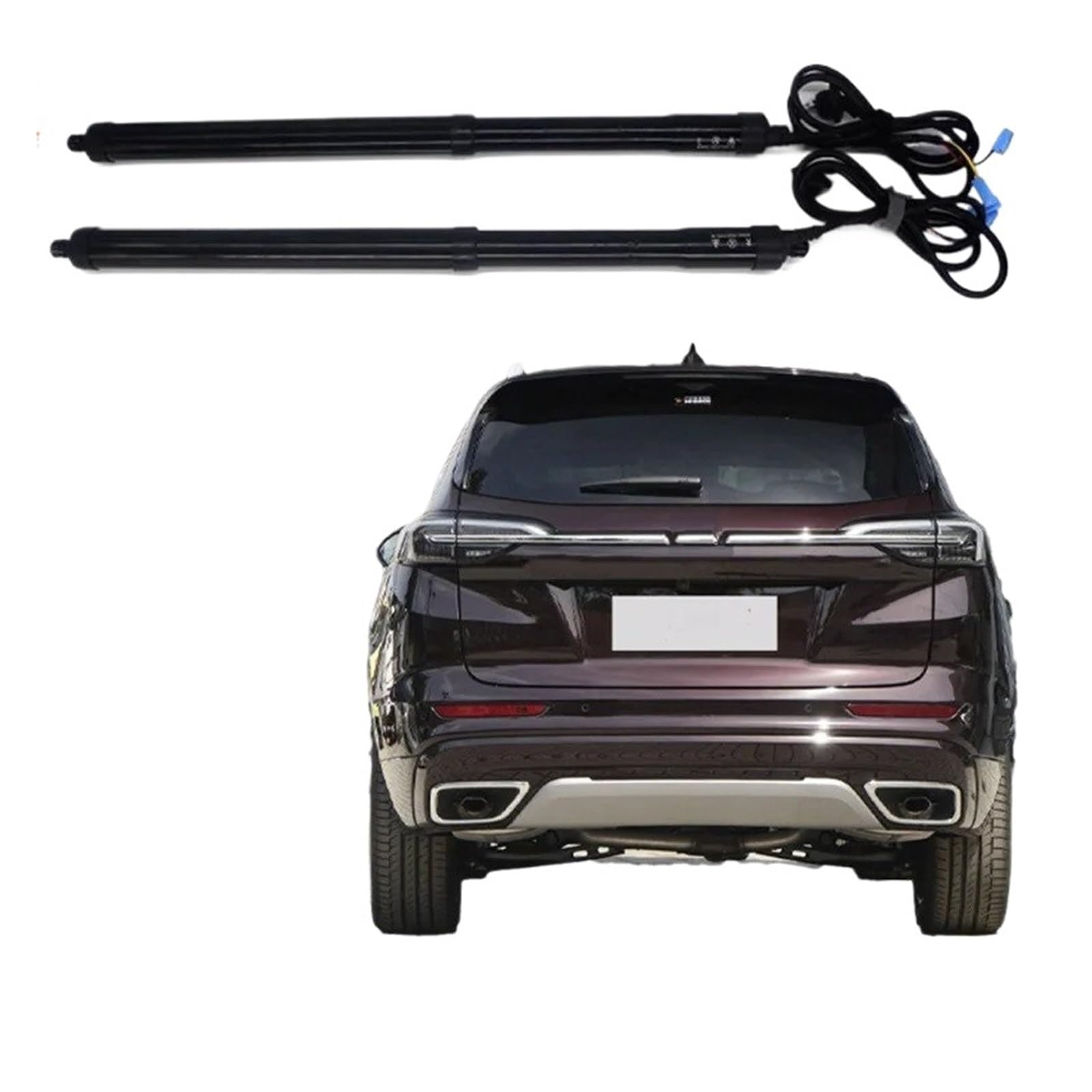Elektrische Gasfeder Für Buick Für Envision S 2020 2021 2022 2023 Elektrische Heckklappe Hebebühne Automatische Stamm Öffnung Drift Stick Power Tor Kit Autoteile(No Kick Senor) von OEXRIGRU