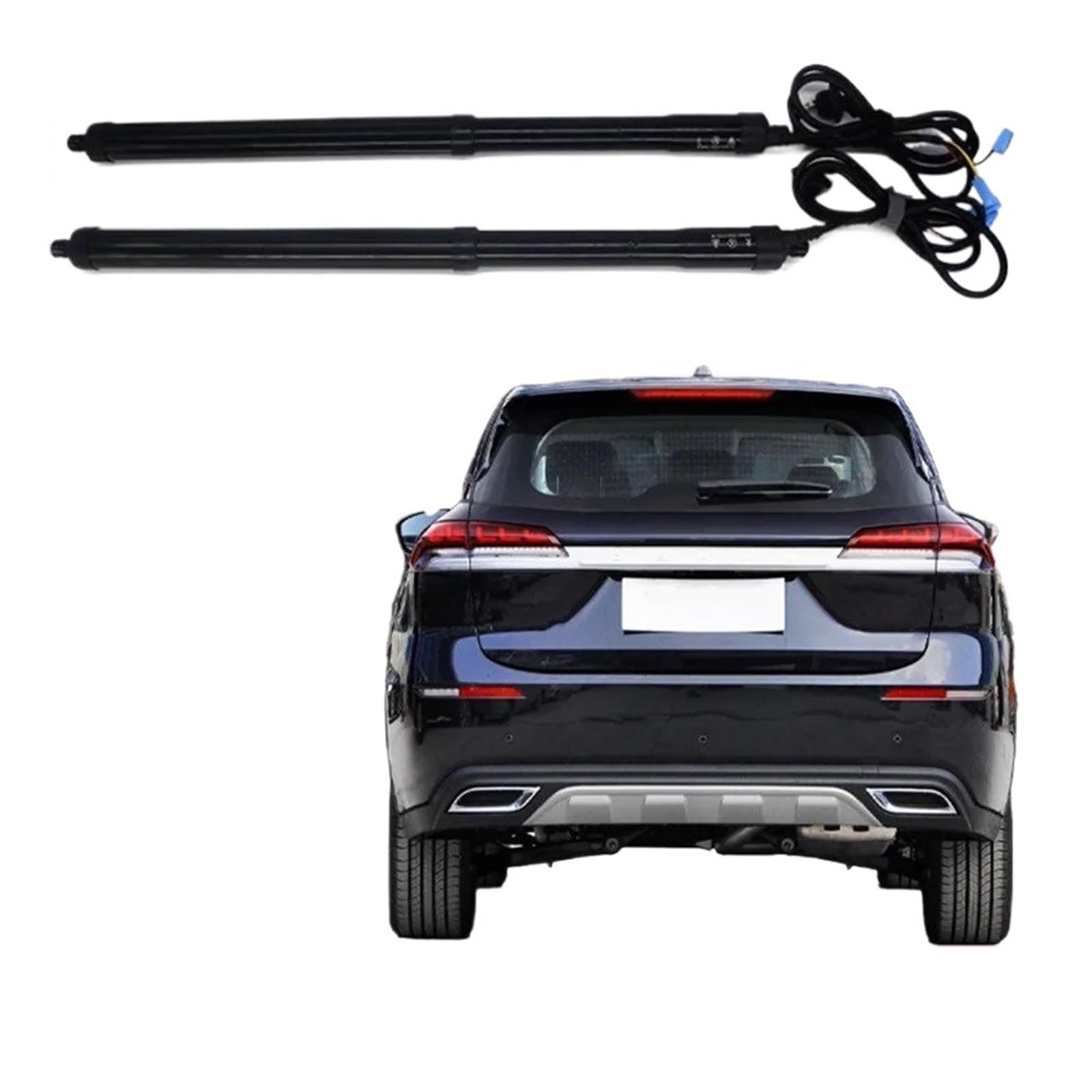 Elektrische Gasfeder Für Chang''an Für Auchan X7 2020 2021 2022 2023 Elektrische Heckklappe Hebebühne Automatische Stamm Öffnung Drift Stick Power Tor Kit Autoteile(with Kick Senor) von OEXRIGRU