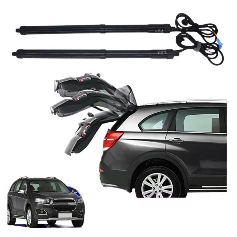 Elektrische Gasfeder Für Chevrolet Für Captiva 2012-2022 Elektrische Heckklappe Auto Lift Auto Automatische Kofferraum Öffnung Elektrische Motor Autoteile(with Kick Sensor) von OEXRIGRU