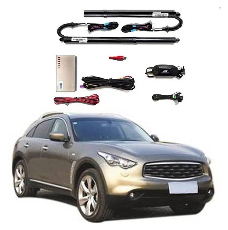 Elektrische Gasfeder Für Infiniti FX35 2009-2023 Auto Elektrische Heckklappe Geändert Auto Heckklappe Intelligente Power Betrieben Stamm Automatische Hebe DOO Autoteile(with Foot Sensor) von OEXRIGRU