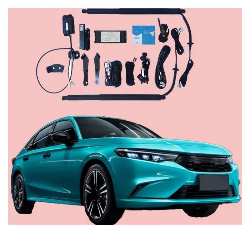 Elektrische Gasfeder Für Integra 2023 Elektrische Heckklappe Modifikation Heck Box Intelligente Auto Elektro Hydraulische Stamm Unterstützung Bar Autoteile(with Kick Senor) von OEXRIGRU